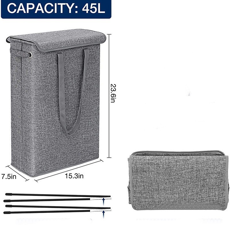 Cotton Linen Laundry Basket Wi - Laundry Strip Eco avis et prix