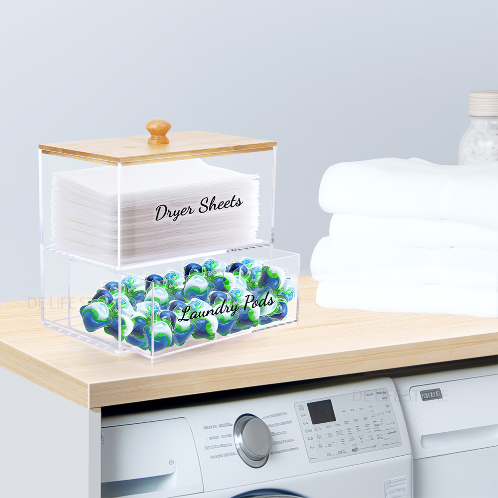 Acrylic Laundry Pods Organizer - Laundry Strip Eco avis et prix