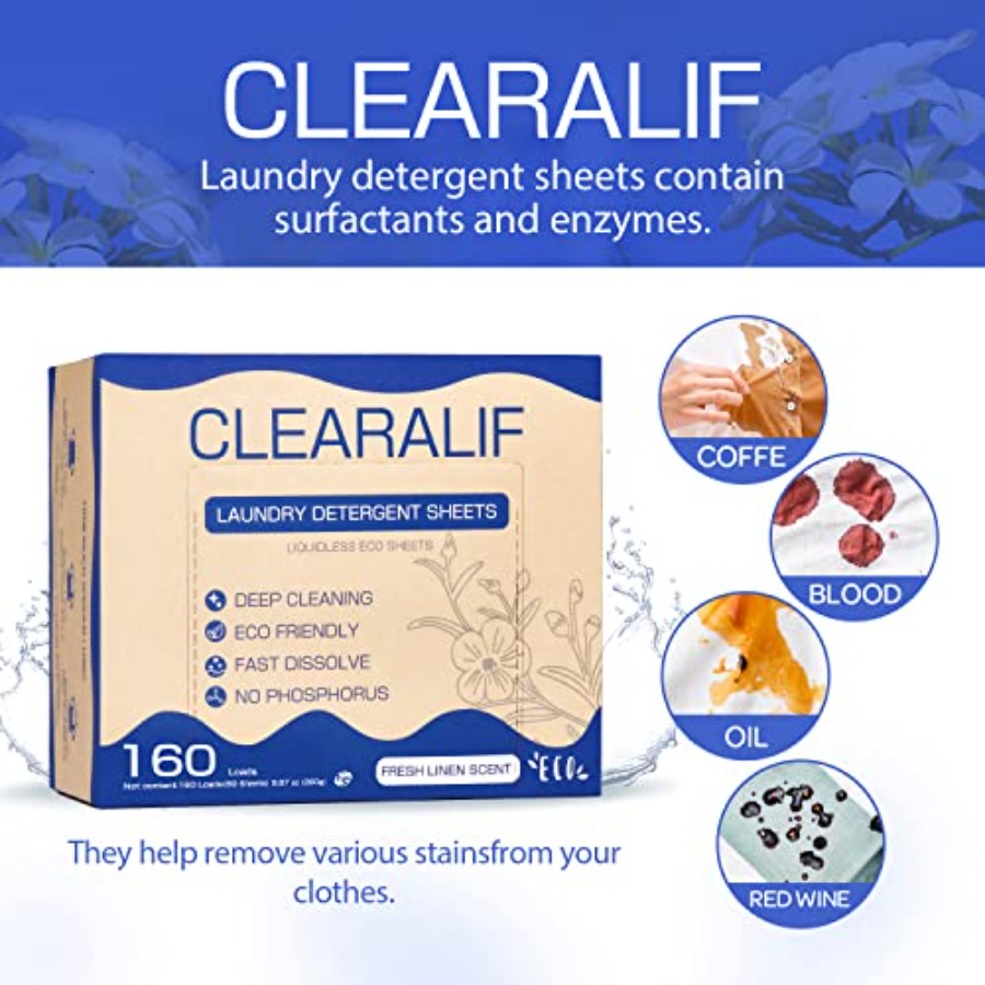 CLEARALIF Laundry Detergent Sh - Laundry Strip Eco avis et prix